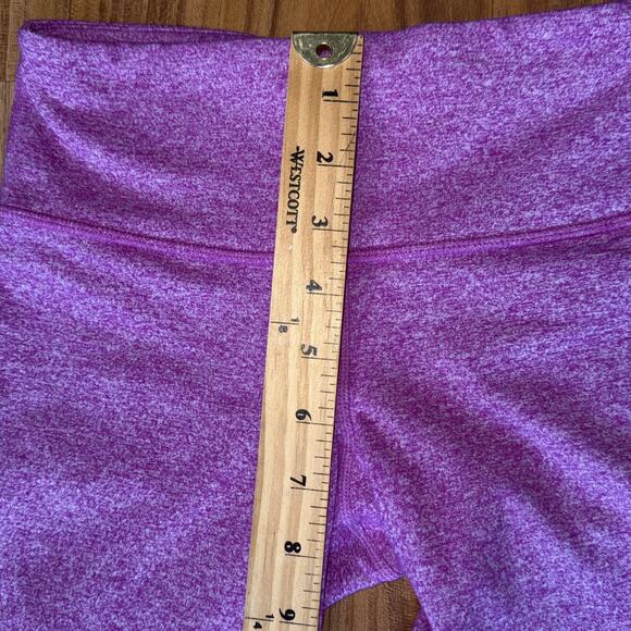 Lululemon Womens Cropped Leggings Purple Size 2 Pull On - Picture 4 of 5